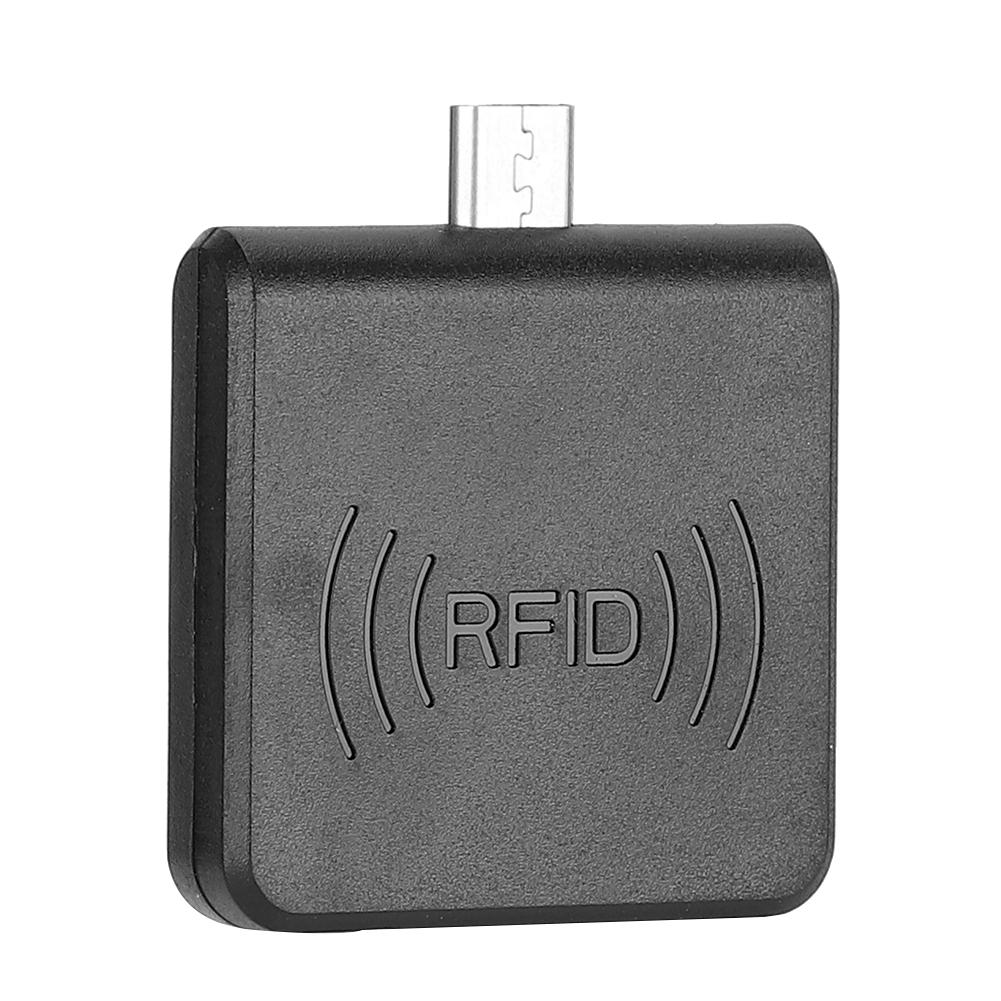 Non Contact   Card Reader Adapter ID Mobile Phone Smart   USB Converter(White )