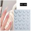 New Tassel Nail Art Sticker Quicksand French Pure Long Pointed Nail Art Sticker Laser Gold and Silver Embossed Nail Sticker
