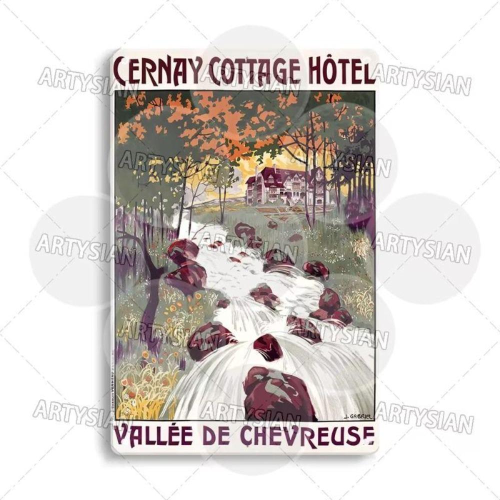 1 Piece Retro Metal Tin Sign Art Poster For Office Living Room Courtyard Wall Decor 8x12 Inch 20x30 cm