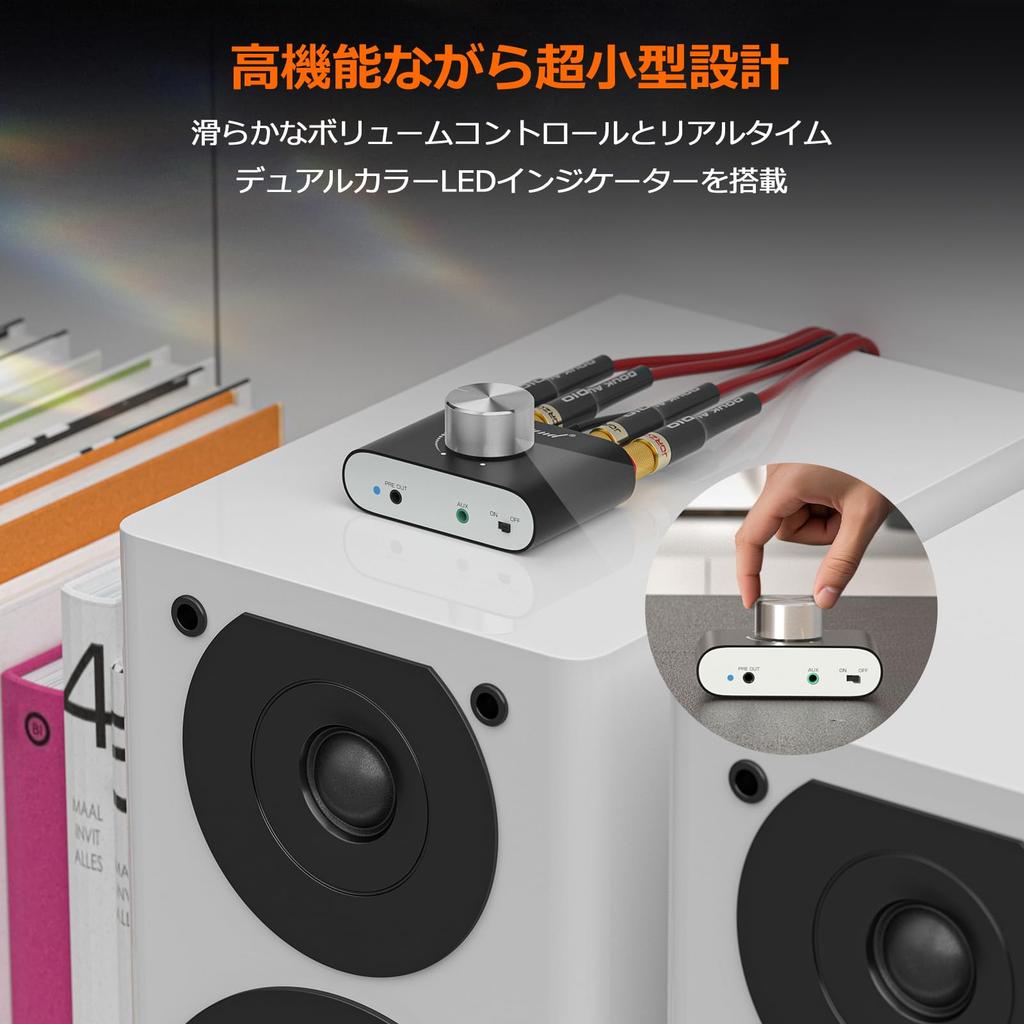 Nobsound MAX Mini Bluetooth HIFI Digital Power Amplifier for and Marine 100W x2 Active Wireless Audio Receiver MAX DC 19V Power NS-01G Amplifier