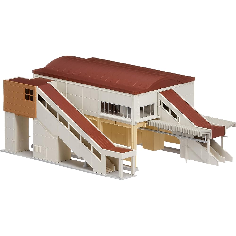 KATO N gauge suburban bridge station building 23-122