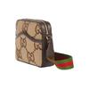 Gucci Jumbo GG Canvas Camera Bag Beige Brown Leather Red Green Web Stripe Crossbody Handbag for Women Daily Commute Travel 675891-UKMDG-2570