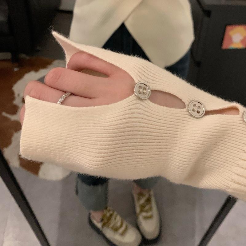 Autumn Long Sleeve Casual V-neck Pullovers Sweaters Women Chic Cross Slim Fit Women's Knitted Sweater Tops Elegant Solid Fashion Winter Jumpers 25667