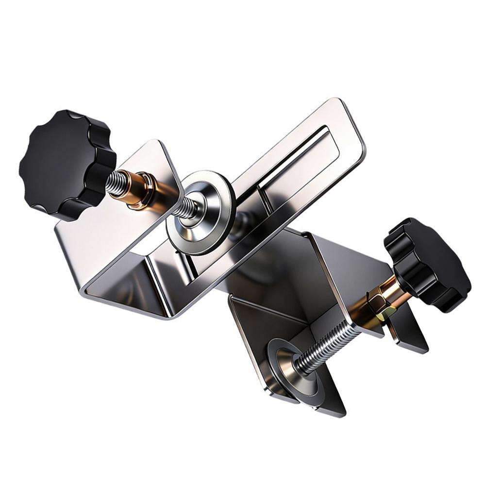 Cabinet Drawer Front Installation Tool for Woodworkers To Lock Panels In Place Before Final Fastening and Adjustment