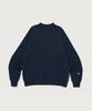 Mock Neck Brushed Sweatshirt Normal Navy