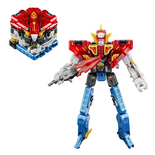 52TOYS BEASTBOX 1/4 SQUAD SACREDPOWER ROBO  Four-Part Squad: Spiritual Power Robot  Transforming Combining Robot Transforming Figure Toy Retro Sentai