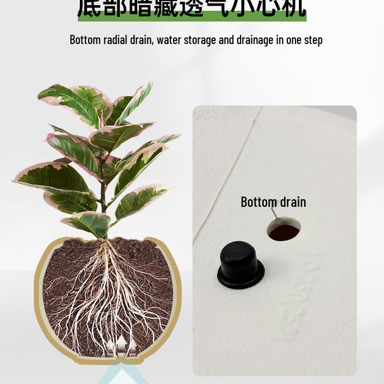 Nordic Spherical Resin Flower Pot - Versatile & Durable for Indoor/Outdoor Use, Large Diameter