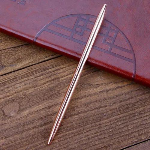 High Quality Metal Ballpoint Pen Luxury Ballpoint Pens for Writing Stationery Office School Pen Ballpen Black Blue Rotating Pen
