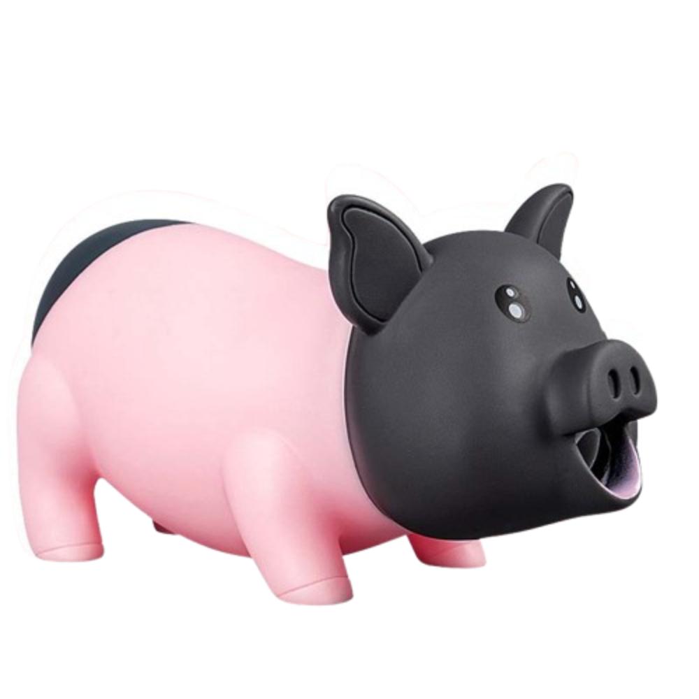 Big Fat Pig Pets Dog Toys Squeeze Function Squeak Vent Pig Fat Pig Squeeze Sound Toy  Decompression Style C