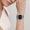 Casio Quartz Movement Stainless Steel Strap Watch Unisex Black Dial MTP-B146D-1AV