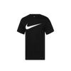 Nike Dc5094 010 ShorT Sleeve T shirT Icon Swoosh Black