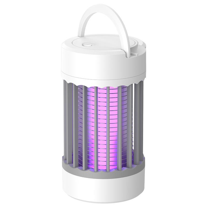 Electric USB Mosquito Killer Lamp: Outdoor Household Repellent with Suction Trap and Shock Technology.