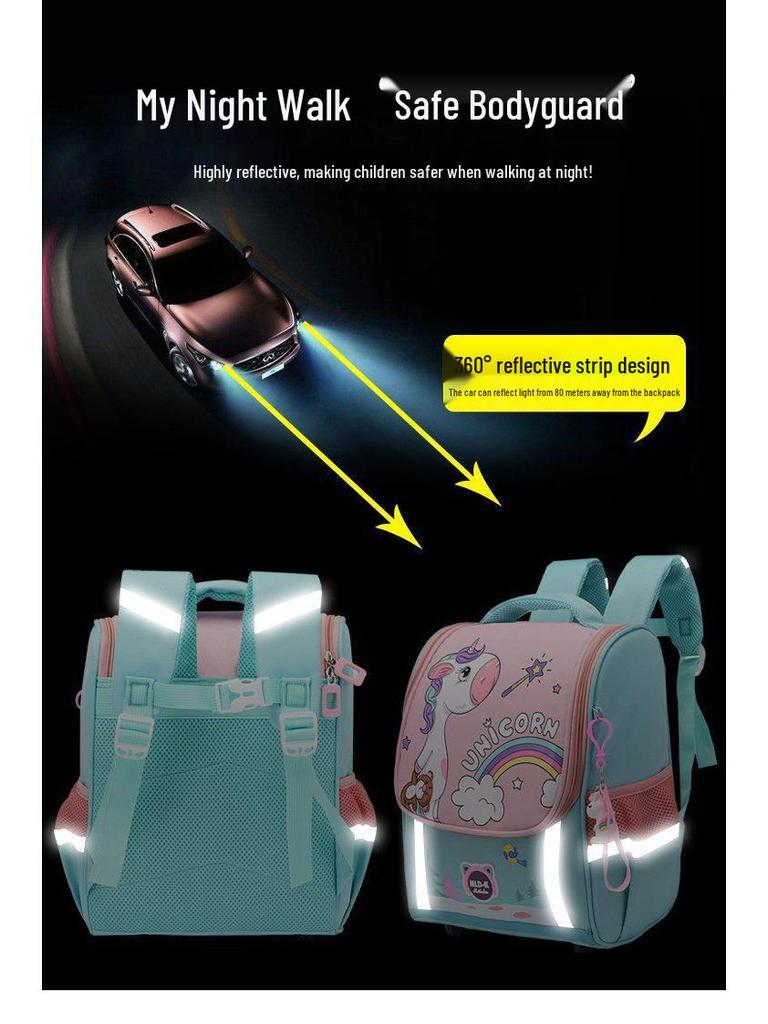 Lightweight Cartoon Backpack for Kids 3-6, Spine Protection, Available In Large, Medium, Small for Boys & Girls