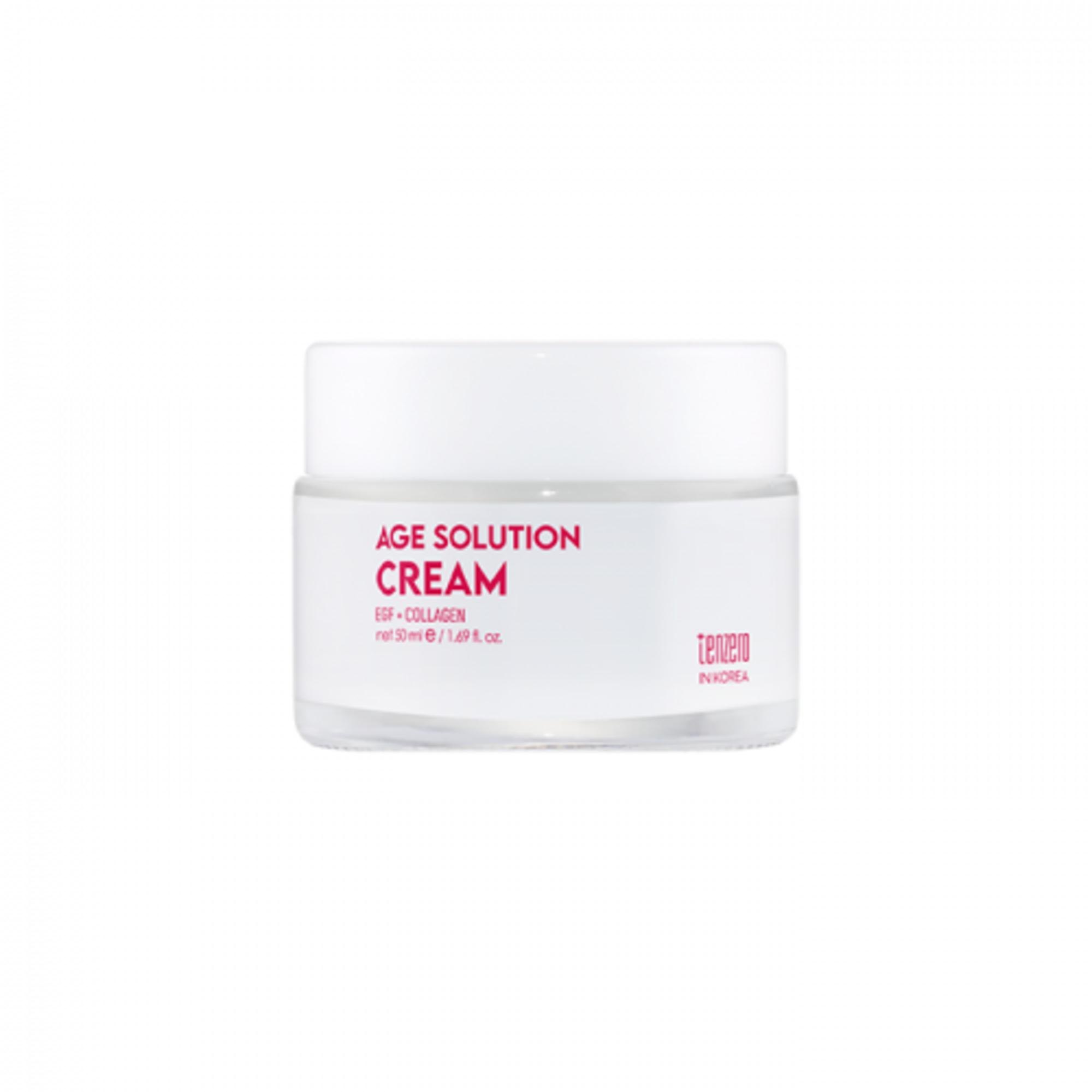 TENZERO Age Solution Cream Smoothing Density Moisture 50ml