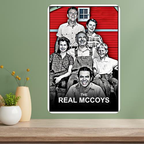 

Real McCoys Classic TV Show Metal Poster Sign 20x30cm（7.8x11.8inch）