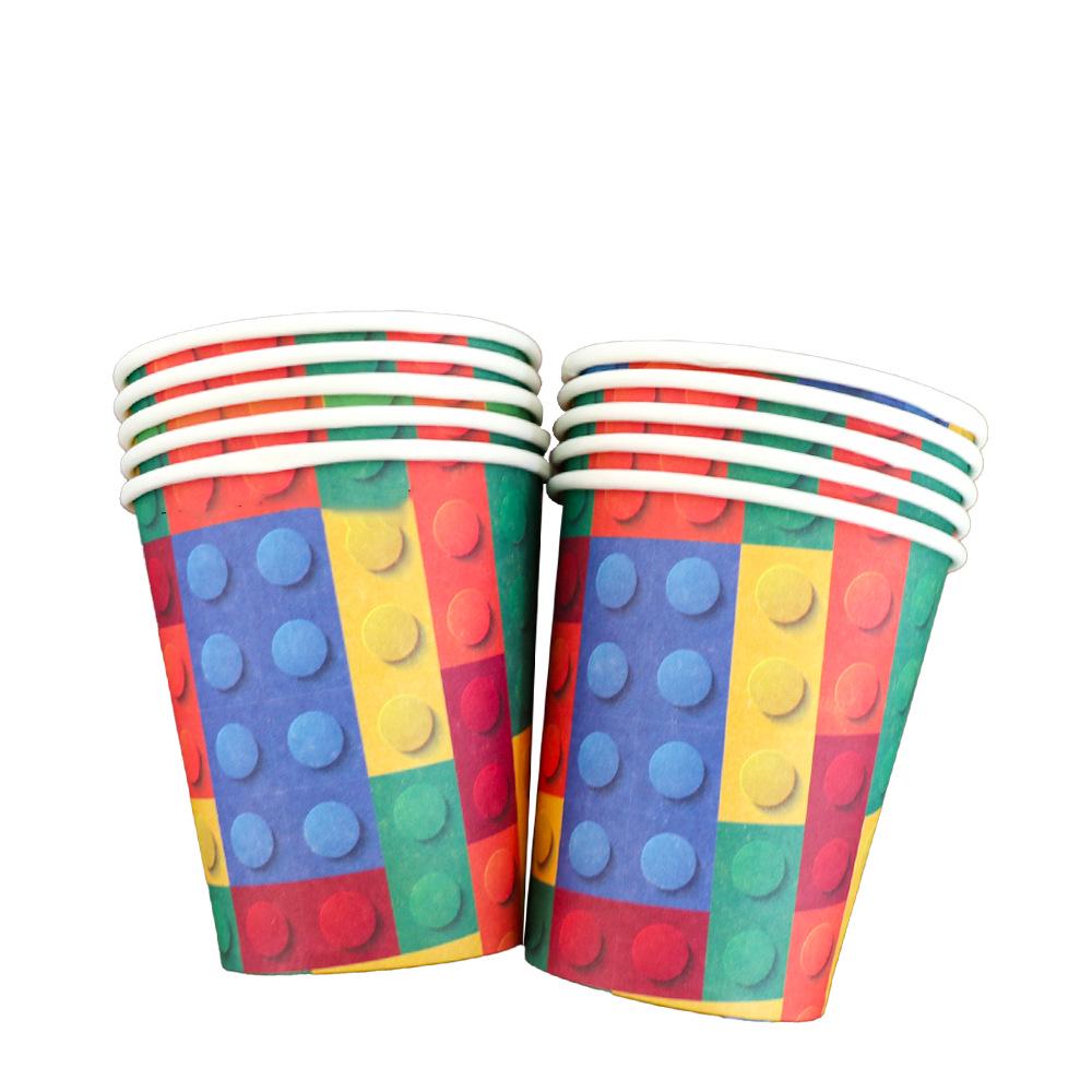 Eco-friendly Girls' Birthday Party Tableware Set: Plates, Cups, Napkins