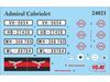 ICM German Admiral Passenger Car Open Type 1/24