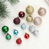 42Pcs 3/4/5cm Electroplated Christmas Hanging Balls Christmas Tree Pendants  Photographic Props