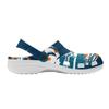 Printed EVA Garden Clogs Unisex Lightweight Breathable Slip On Shoes Beach Pool Bathroom Home Casual Wear Indoor Outdoor Wear