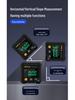 Four-Sided Digital Magnetic Laser Inclinometer with Aluminum Shell
