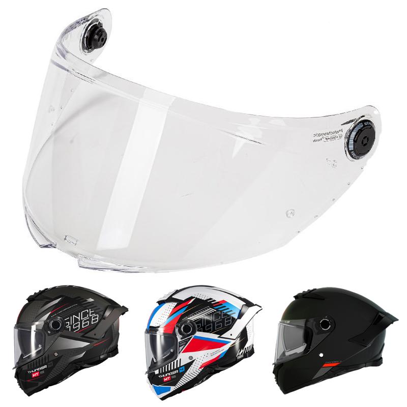 Helmet Visor for MT THUNDER 4 SV STINGER 2 Motorcycle helmet accessories Helmet replacement lenses Windproof and UV-proof