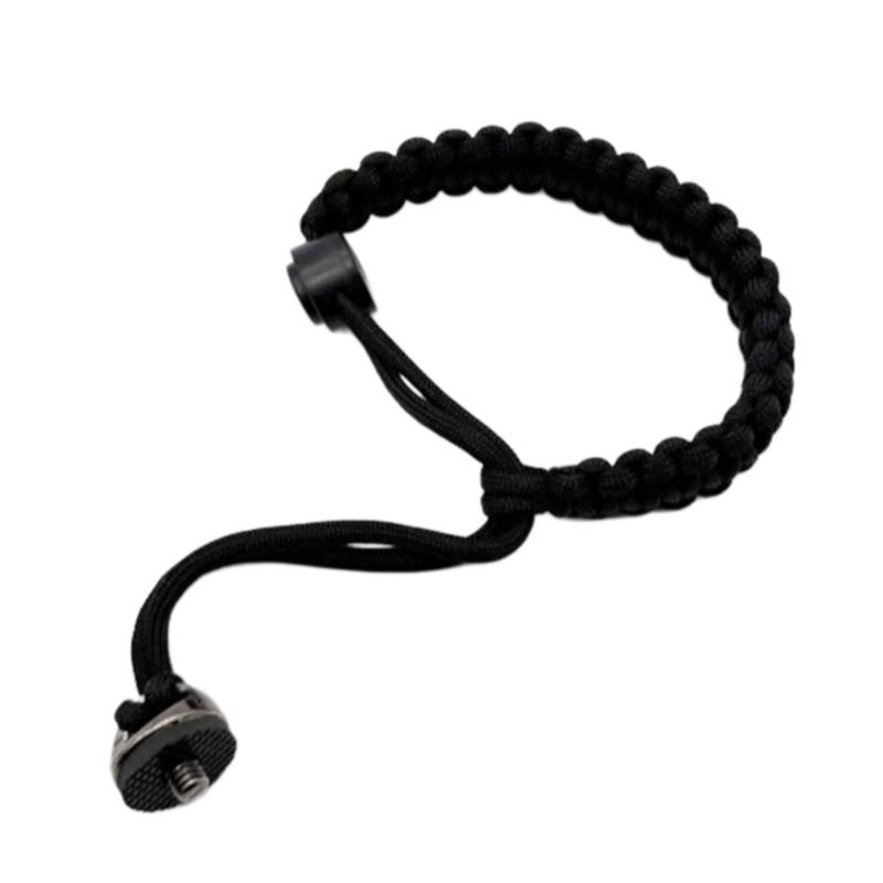 Universal Anti Loss Wrist Strap for Cameras and Gimbals 1/4Inch Screw Thread Nylon Weave Secure Attachment