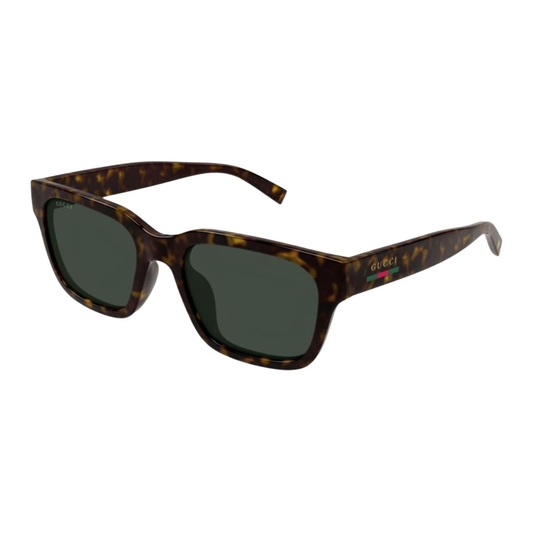 

GUCCI Full Frame Design Injection Molded Square Sunglasses Men s Tortoiseshell 55