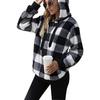 Fashion Women Loose Casual Thin Zipper Hooded Sweatshirt Long Sleeve Top Large Size Jacket