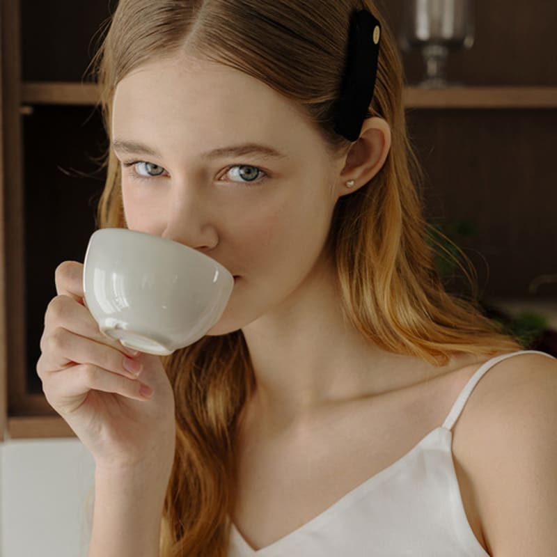 HAS HLD002 Basic Logo Square Hair Pin