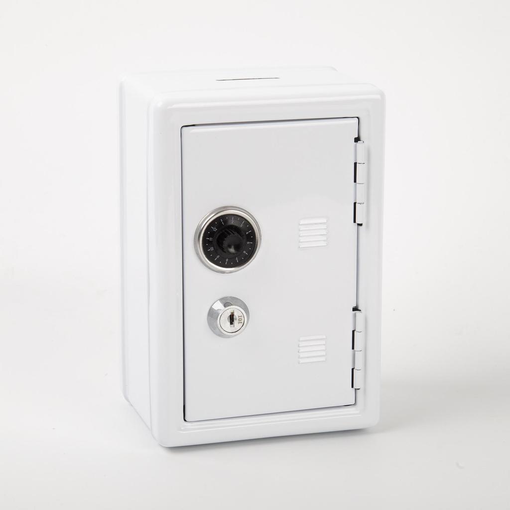 Portable Piggy Bank with Key Lock - Creative Coin Safe Storage Box