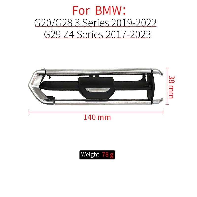 Para BMW G20 G29 G01 Grelha do Difusor de Ar Frontal do Carro Clipe Peças de Acabamento Kits de Reparo da Saída de Ar Condicionado Para BMW Série 3 320 323 X3 Z4 64119855415