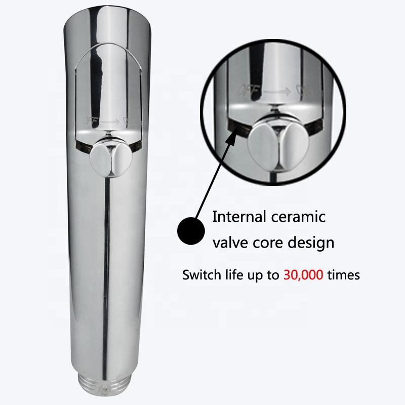 Adjustable Flow Rate Shattaf Hand Toilet Bidet Sprayer with High Quality