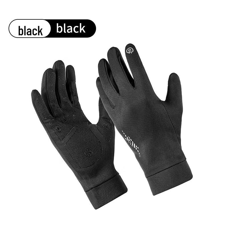 WEZHO Hiking & Cycling Thin Fleece Touchscreen Gloves