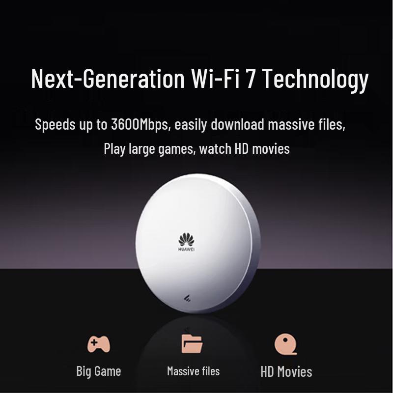 Huawei AP371 Kunling Wi-Fi 7 Ceiling-Mount Access Point (CN Version)