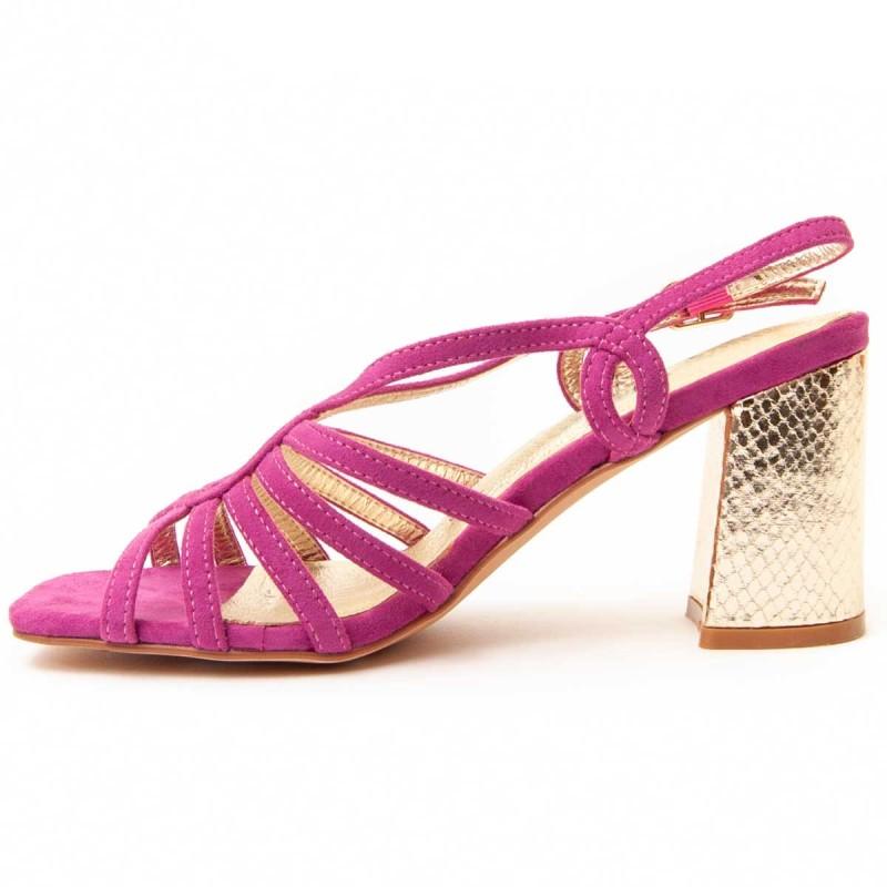 Sandaler med klack för dam.  Montevita  Sanndarey13  90530