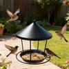 Spacious Holder Hanging Bird Feeder Rustproof Bird Food Container  Outdoor Garden