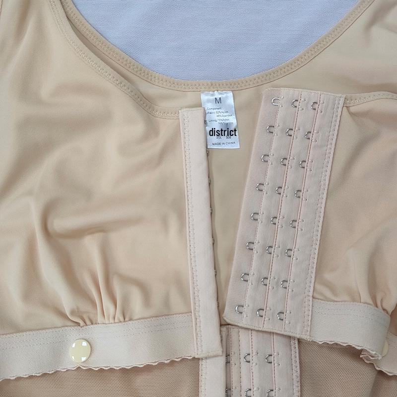 Spitzen-Knopfleisten-Bodysuit mit Bauchkontrolle & Taillenformer für Damen