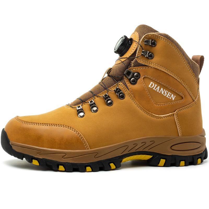 High Top Men Safety Shoes Steel Toe Work Safety Boots Man Puncture Proof Construction Work Shoes Indestructible Welder Shoes