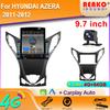 9.7" Vertical Style Tesla Screen Android Car Radio For HYUNDAI AZERA 2011-2012 GPS Navigation Multimedia Video Screen Player