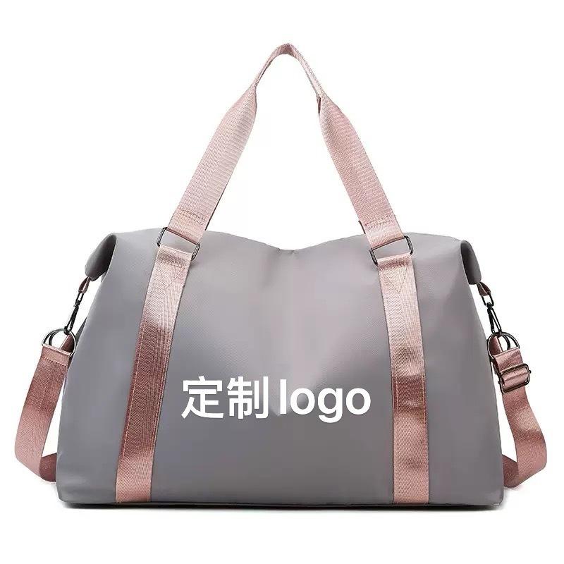 New model of dry and wet separation luggage bag, short-distance portable waterproof gym bag, yoga bag, large-capacity travel bag for women