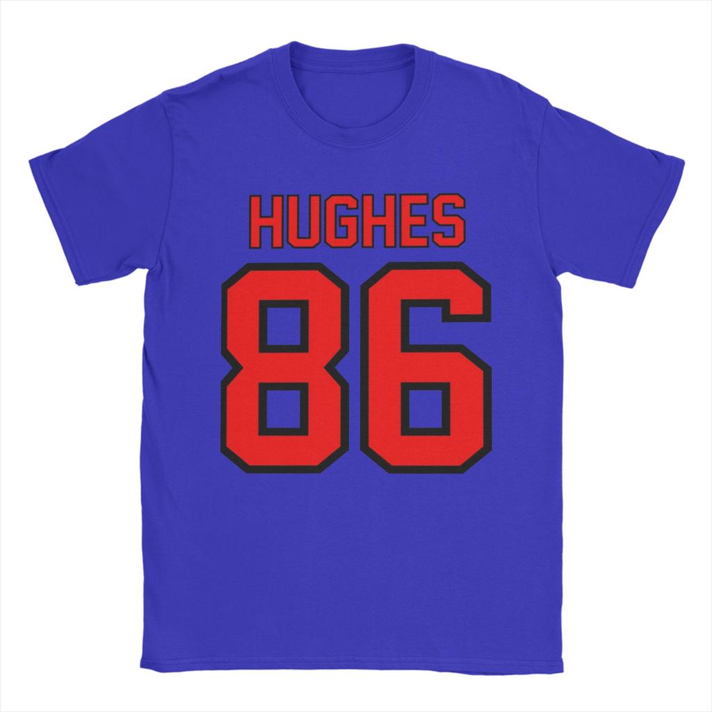 Jack Hughes Retro Unisex T Shirt Vintage Tee Shirt Short Sleeve Round Neck TShirts Pure Cotton Gift Idea Clothing