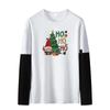 Christmas Trees Stickers On Clothes Winter Santa Claus Patch A-Level Washable Vinyl Diy Hoodies Tops Thermal Press Parches