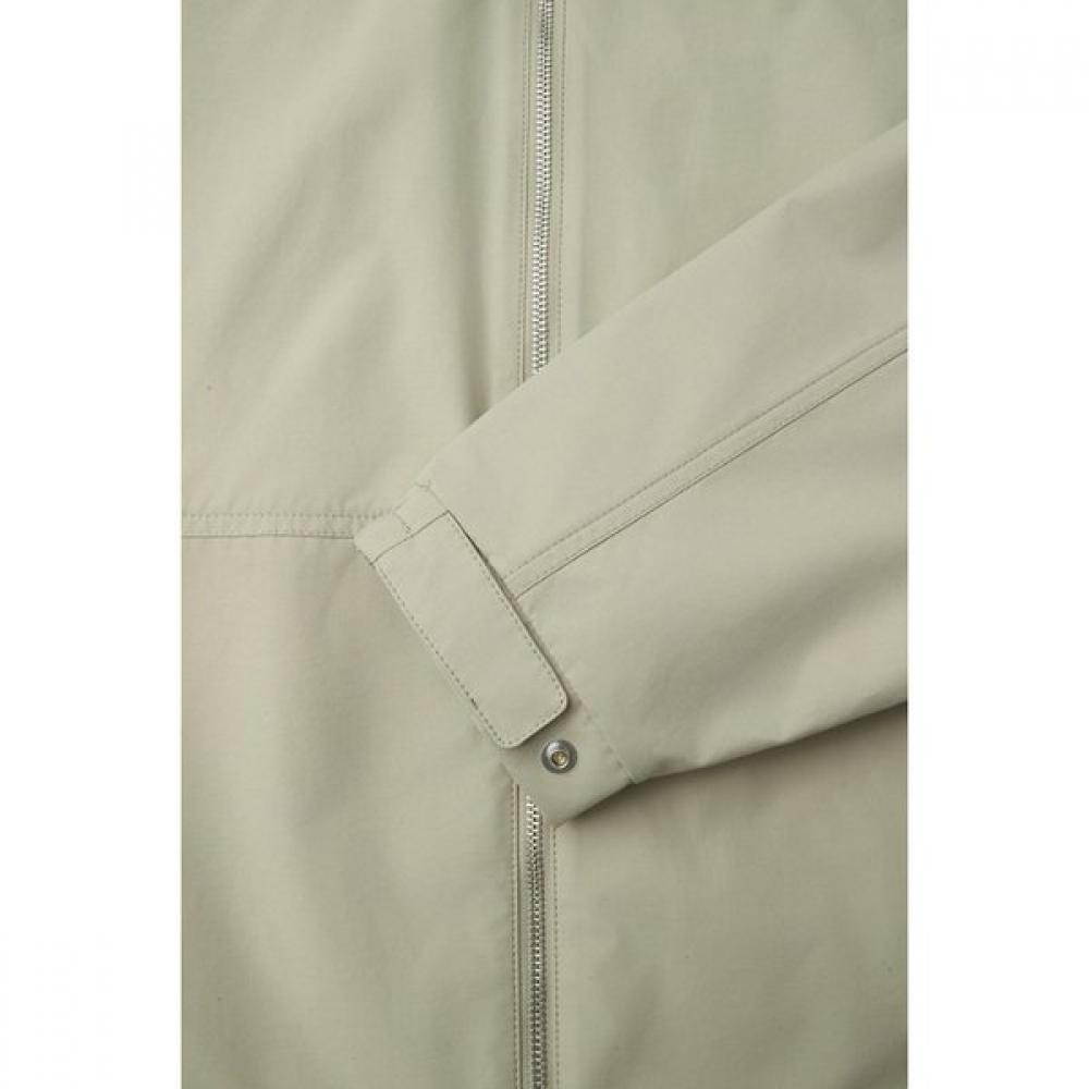 Customellow Unisex 2 Layer Hooded Jacket Beige C9uam26115bex