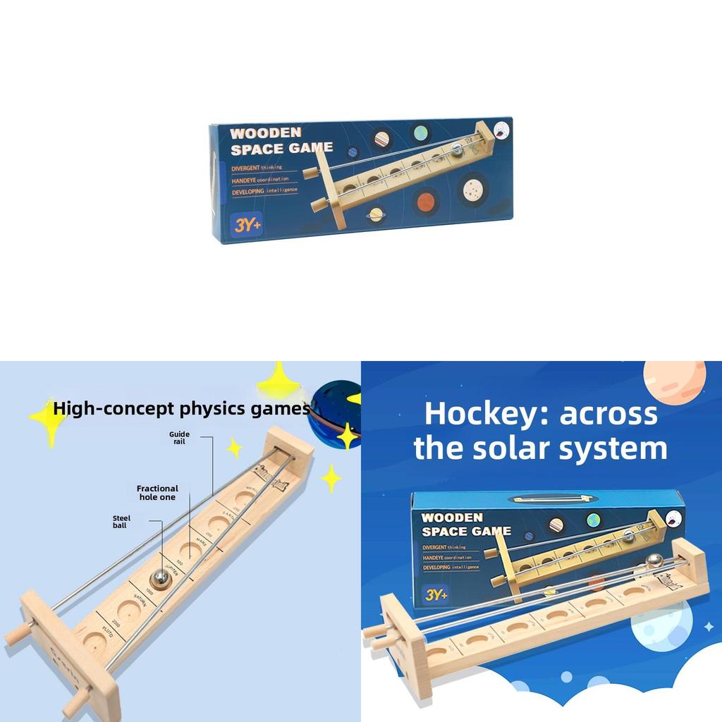 Wooden Space Game Ball Control Focus Training For Kids And Adults