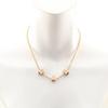Used LOUIS VUITTON Corey Gamble Necklace Gold Plated Rhinestone Gold Used