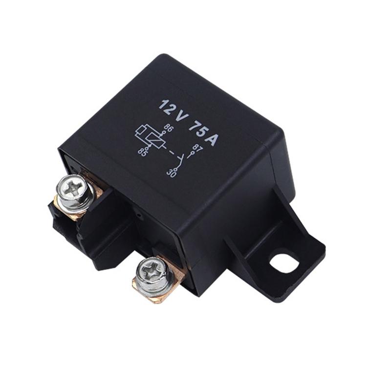 Heavy 0332002168 75A 12V Forklift Excavator Start Relay Multipurpose Terminal Relay High Temperature Resistance Large Capacity Relays 5
