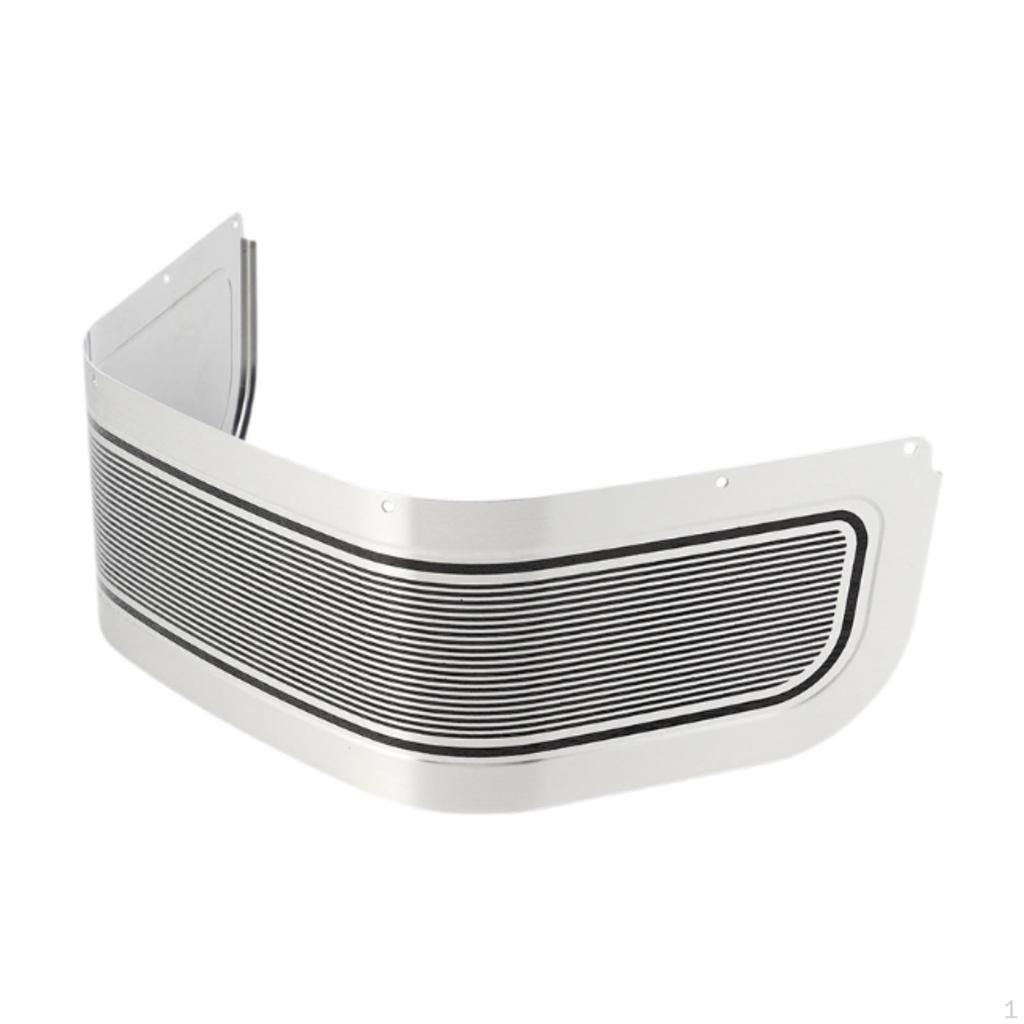 Kotflügel vorne Trim Rock Praktische Einfach zu Bedienen Metall Ersetzen Bequem