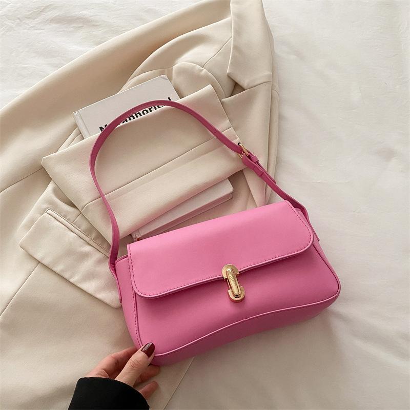 French Niche Bag, Foreign Style Underarm Bag, Women's Bag, Summer 2025 New Trendy Fashion Casual Simple Portable Shoulder Bag