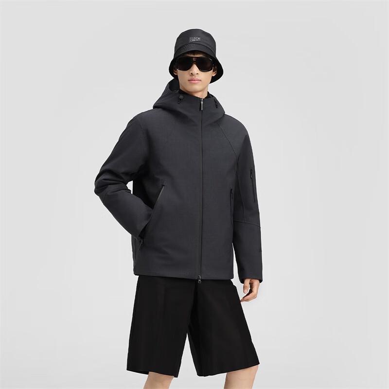 Gaofei Men's Wool Blend Lightweight Goose Down Jacket