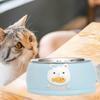 Dog Bowl Stainless Steel Bowls with Anti-Skid Rubber Base or water Dish for Puppy Cat and Kitten